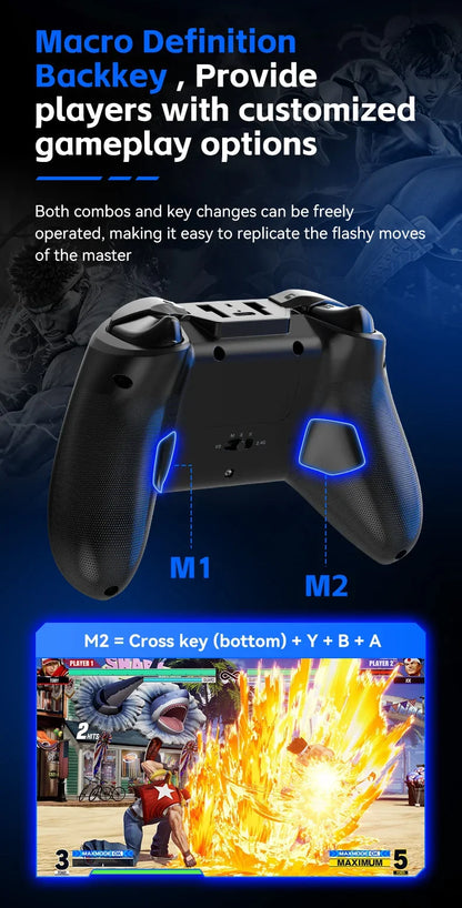 2.4G Wireless Gamepad for Xbox One ,Xbox Seris S ,X Console Window 7 8 10 Pc with Dual Vibra/Six Axis Multi Game Controller