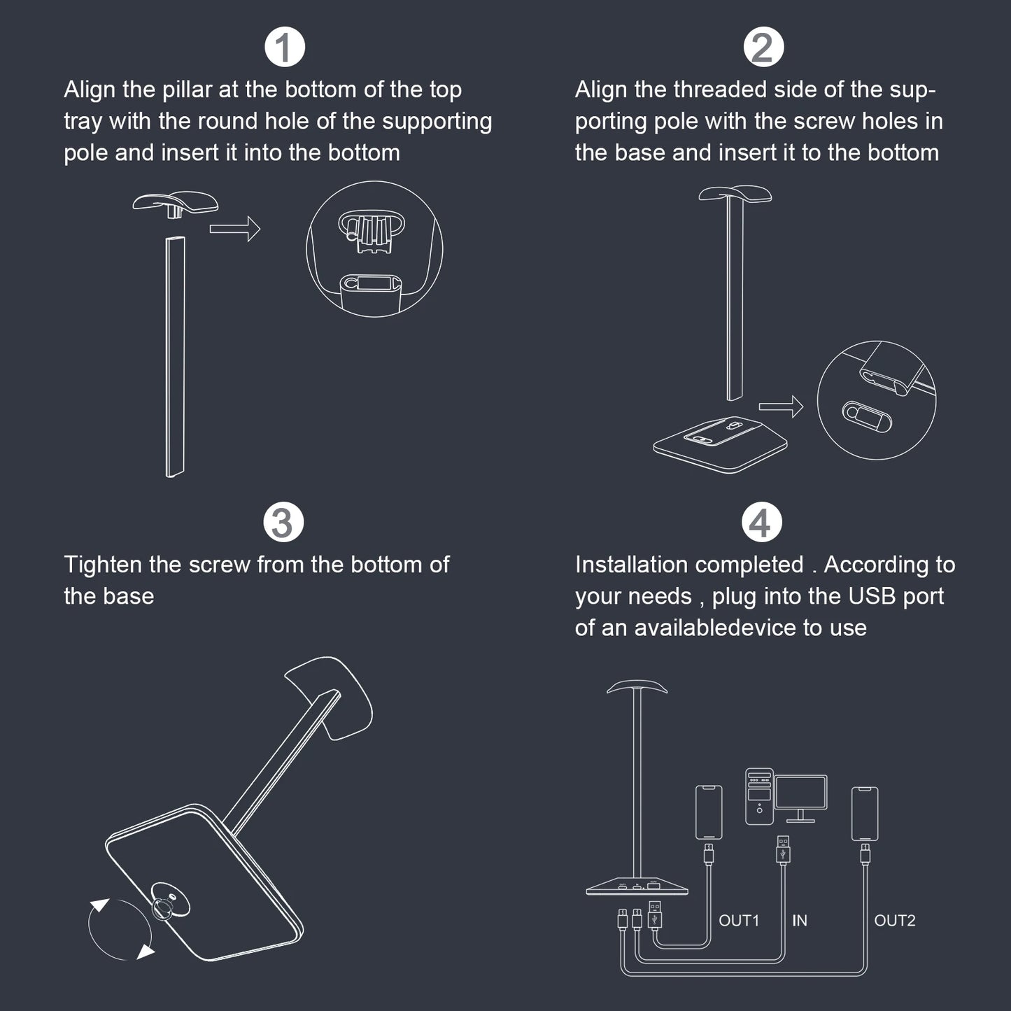 Support de casque RGB New Bee Z8, support bureau pour casque gaming avec 2 ports USB, affichage lumineux stylé et base en caoutchouc antidérapante pour gamer.