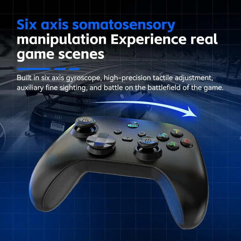2.4G Wireless Gamepad for Xbox One ,Xbox Seris S ,X Console Window 7 8 10 Pc with Dual Vibra/Six Axis Multi Game Controller