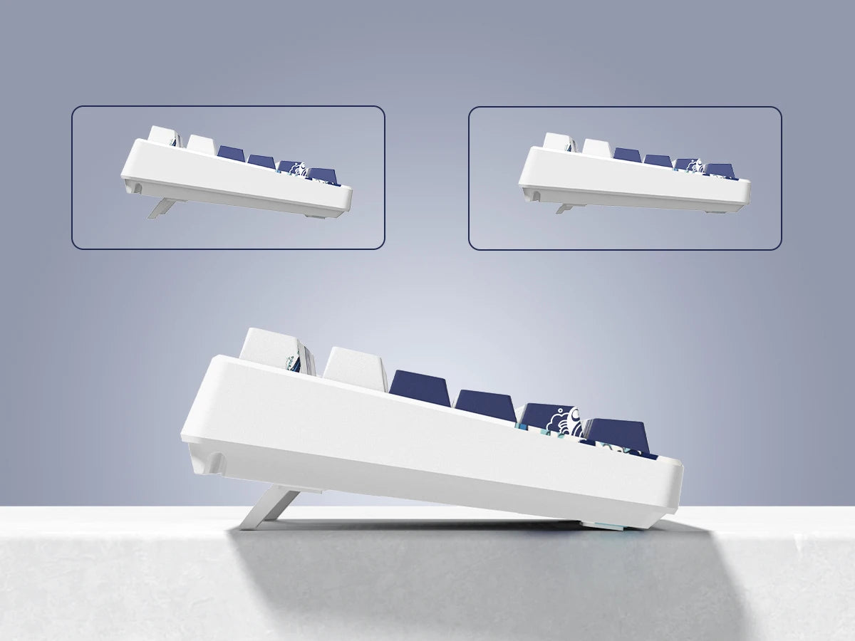 Womier SK80 – Clavier mécanique 75% RGB Hot-Swap petit écran personnalisable