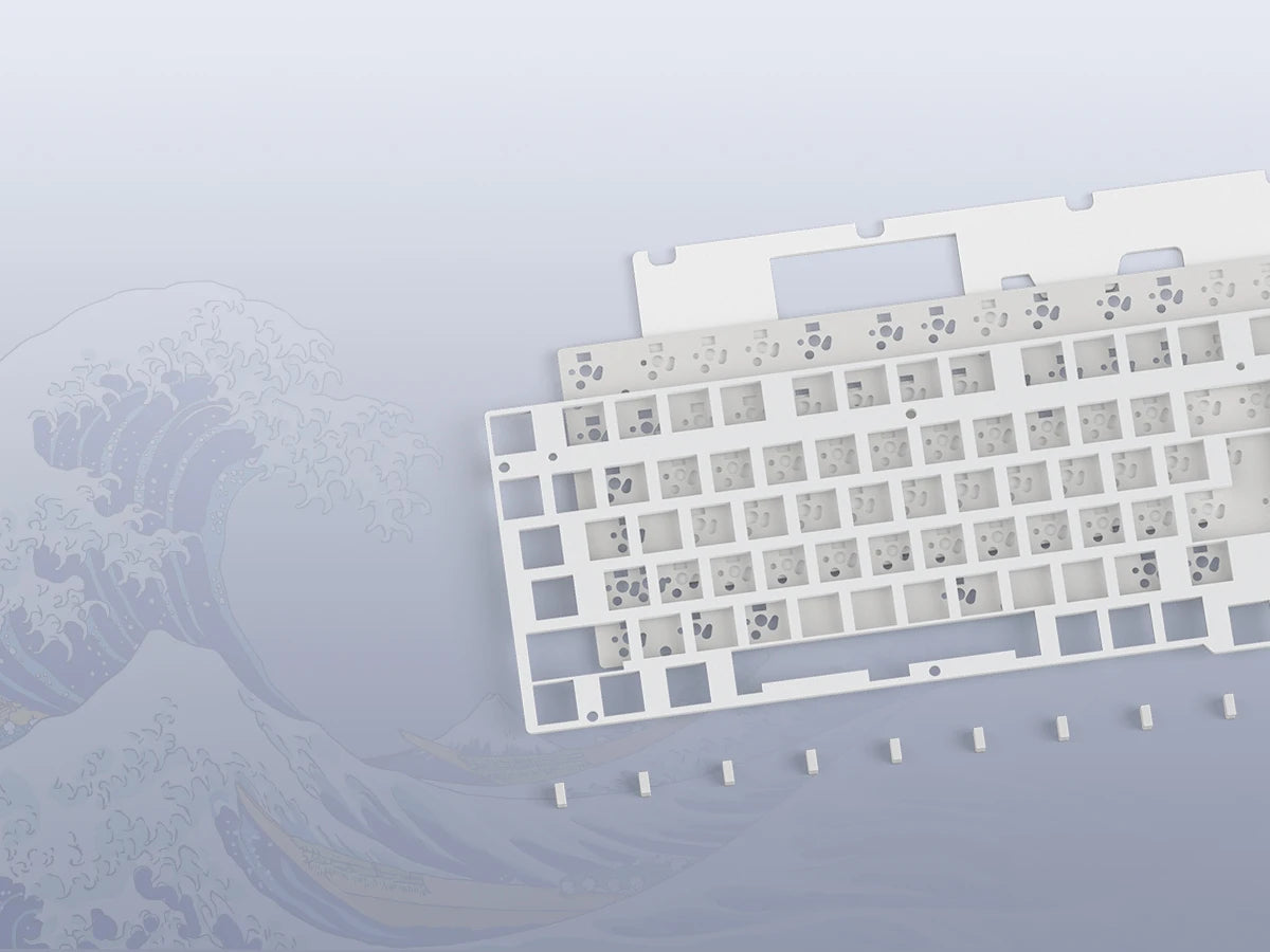 Womier SK80 – Clavier mécanique 75% RGB Hot-Swap petit écran personnalisable